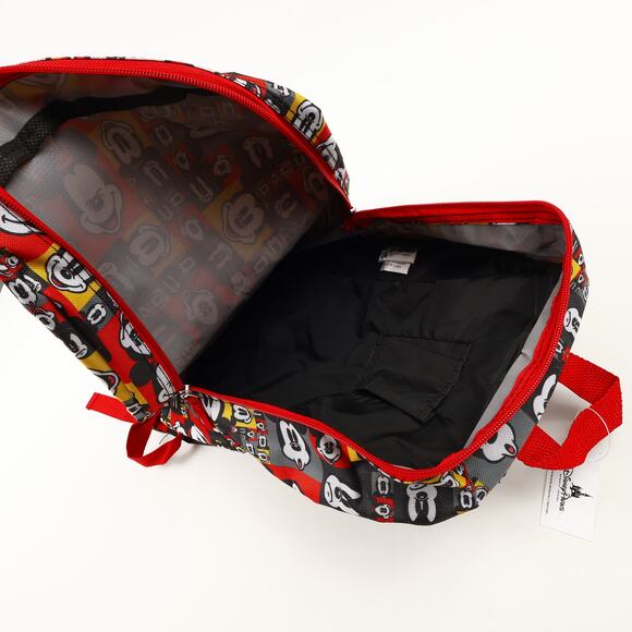 NWT Walt Disney World AOP Mickey Mouse Backpack Pop Art Faces - Picture 3 of 8